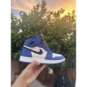US seller-CA- Jordan 1 high OG game royal 6y rare older sku 7.5w
